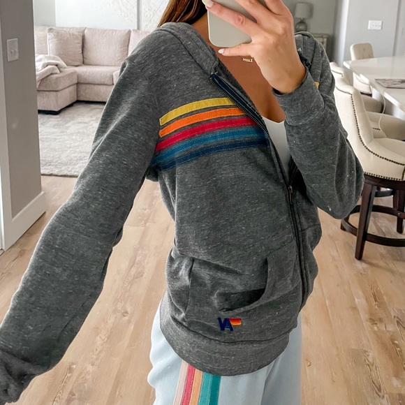 Aviator Nation Rainbow Jacket - Picture 6 of 11